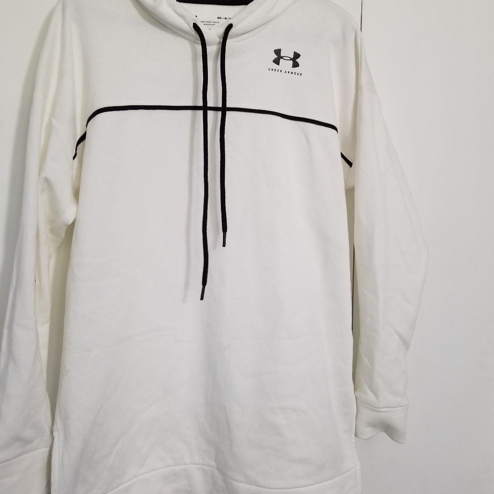 Under armour white hoodie
